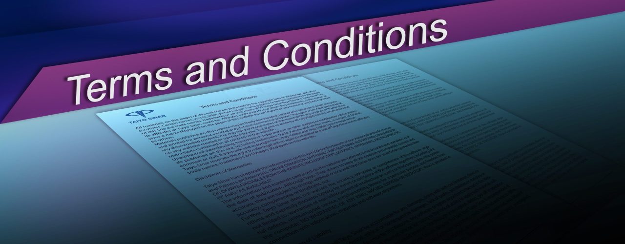 Terms and conditions 7-01