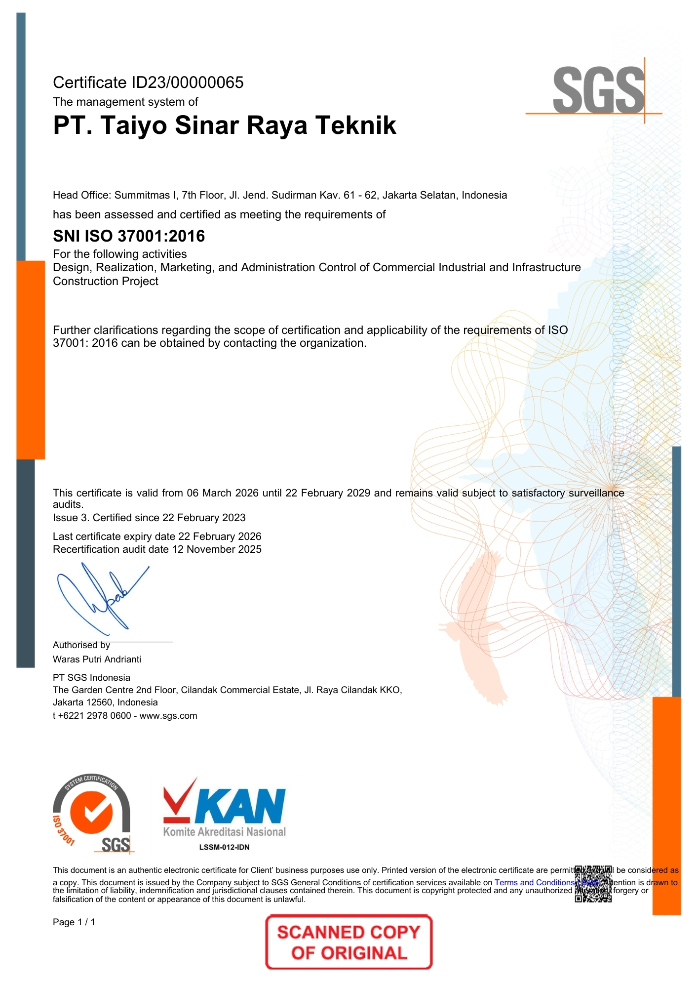ISO 37001:2016